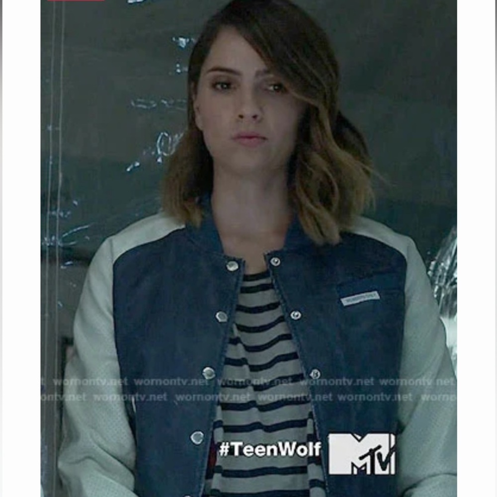 Malia Tate’s Blue Varsity Jacket